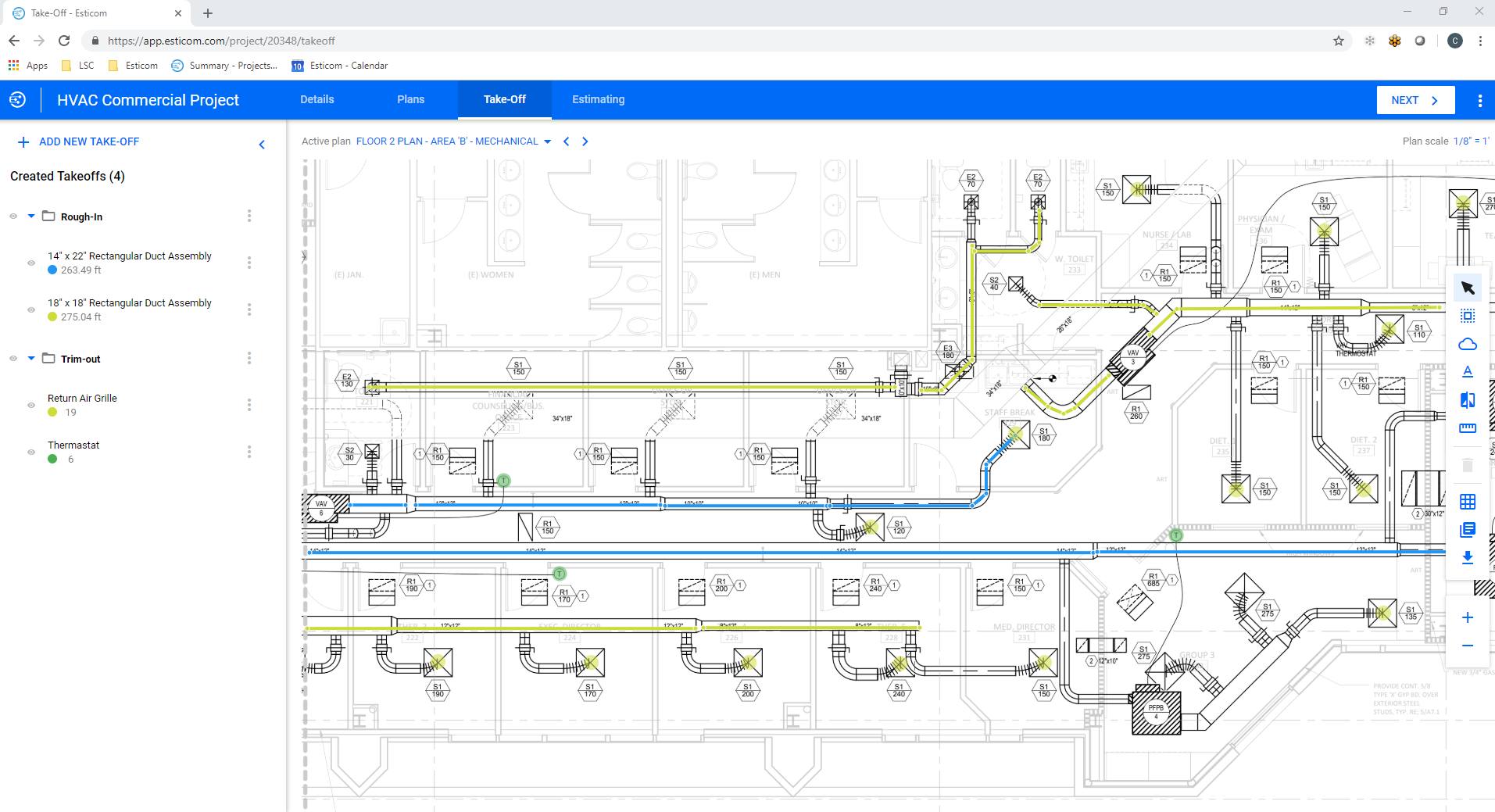 Construction Takeoff And Hvac Estimating Software